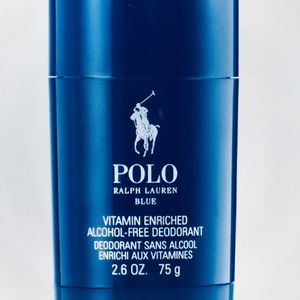 New Polo Ralph Lauren Blue Deodorant SEALED 2.6 Oz